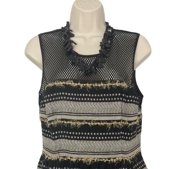 Anthropologie Tracy Reese Coco‎ Mesh Dress Size 8 - Picture 8 of 15